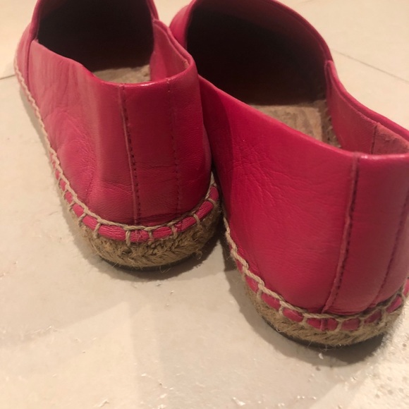 Tory Burch Pink Leather Espadrilles - Picture 2 of 3